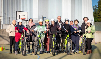 Dés vélos pour la vélo-école MDB Villejuif